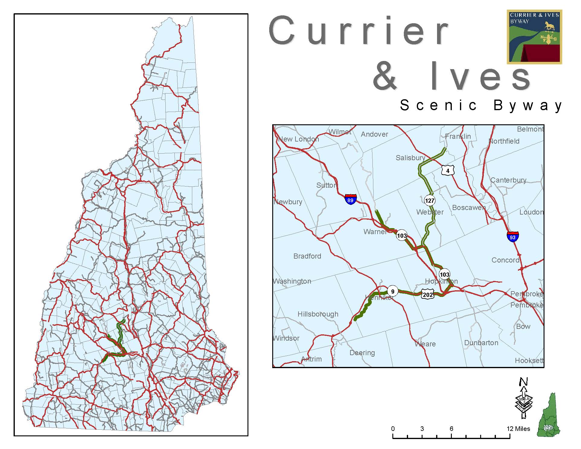 Along The Byway Currier & Ives Scenic Byway